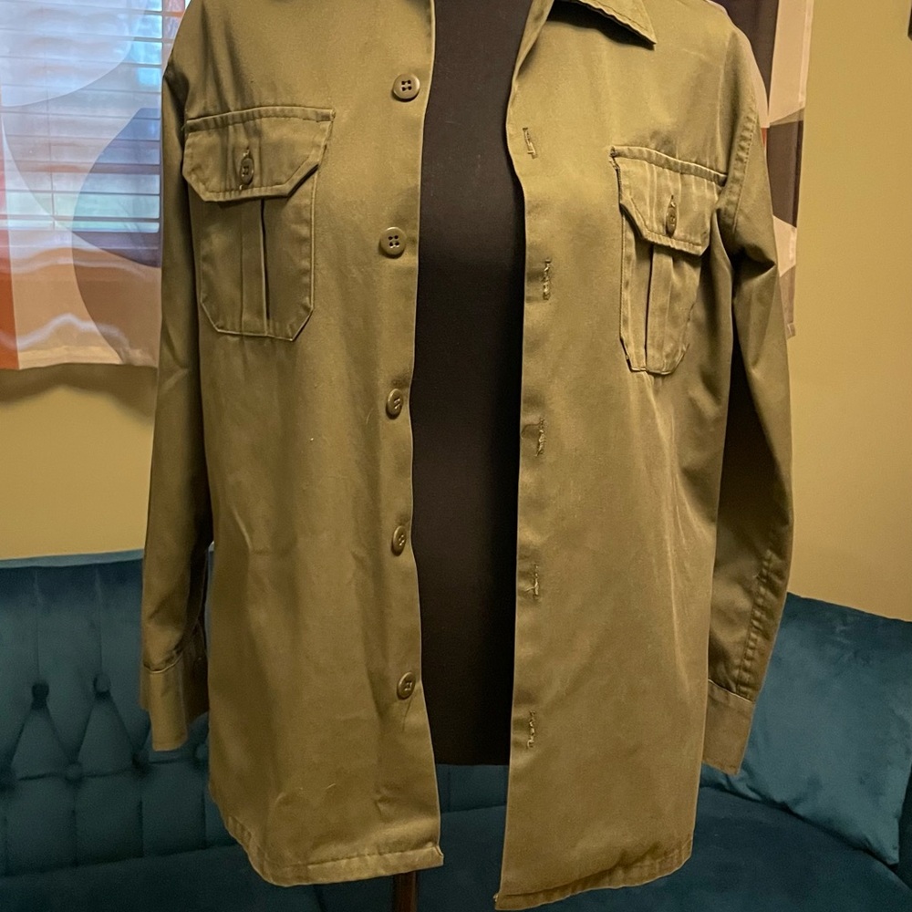 Olive Green Men's Jacket